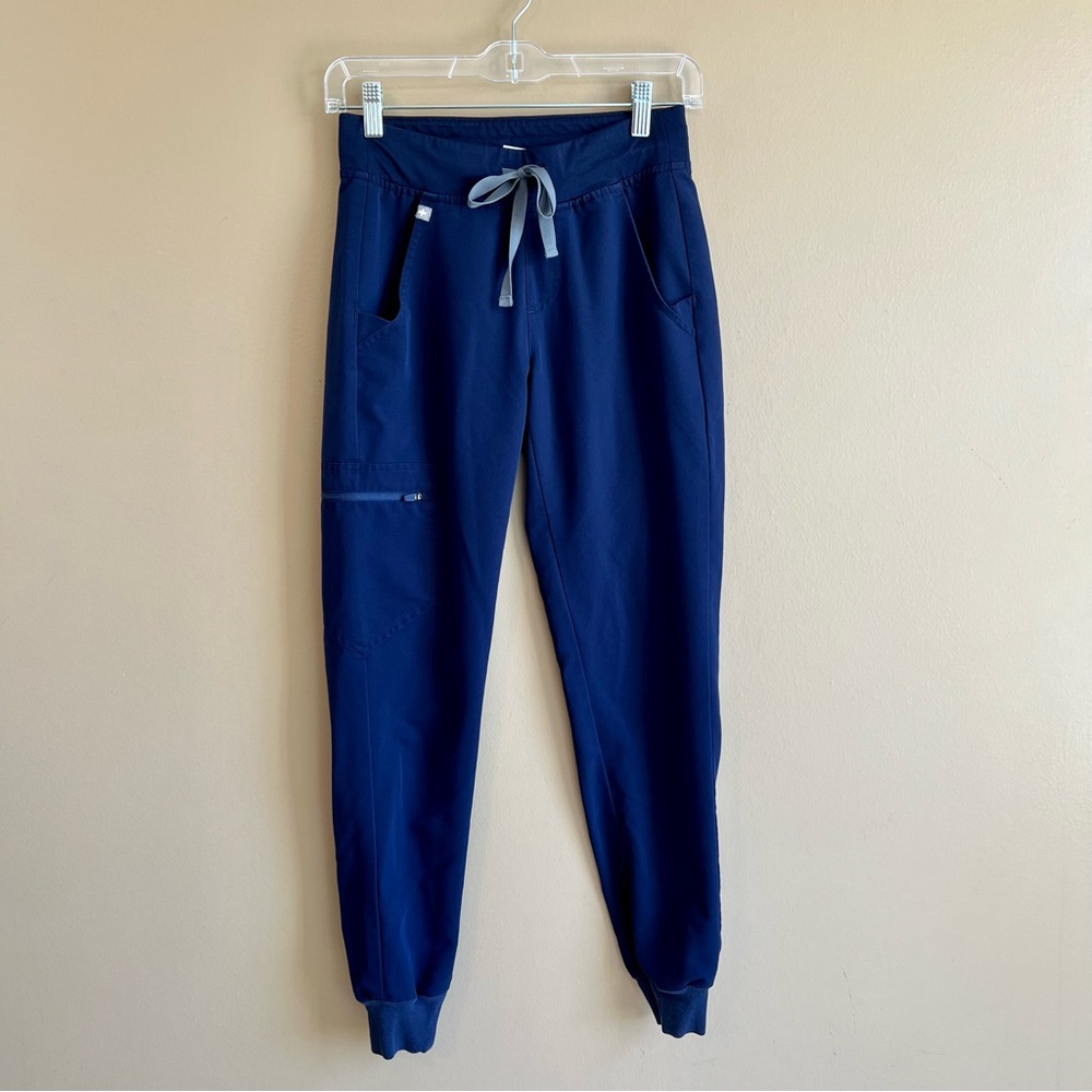 FIGS navy Zamora Jogger Scrub Pants Size XXS